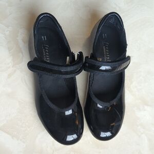 Freestyle Black Toddler Tap Shoes Little Girl Size 11